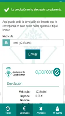 AparcarE android App screenshot 2