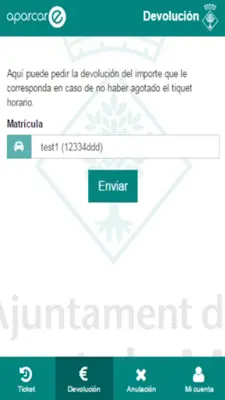 AparcarE android App screenshot 3