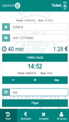 AparcarE android App screenshot 5